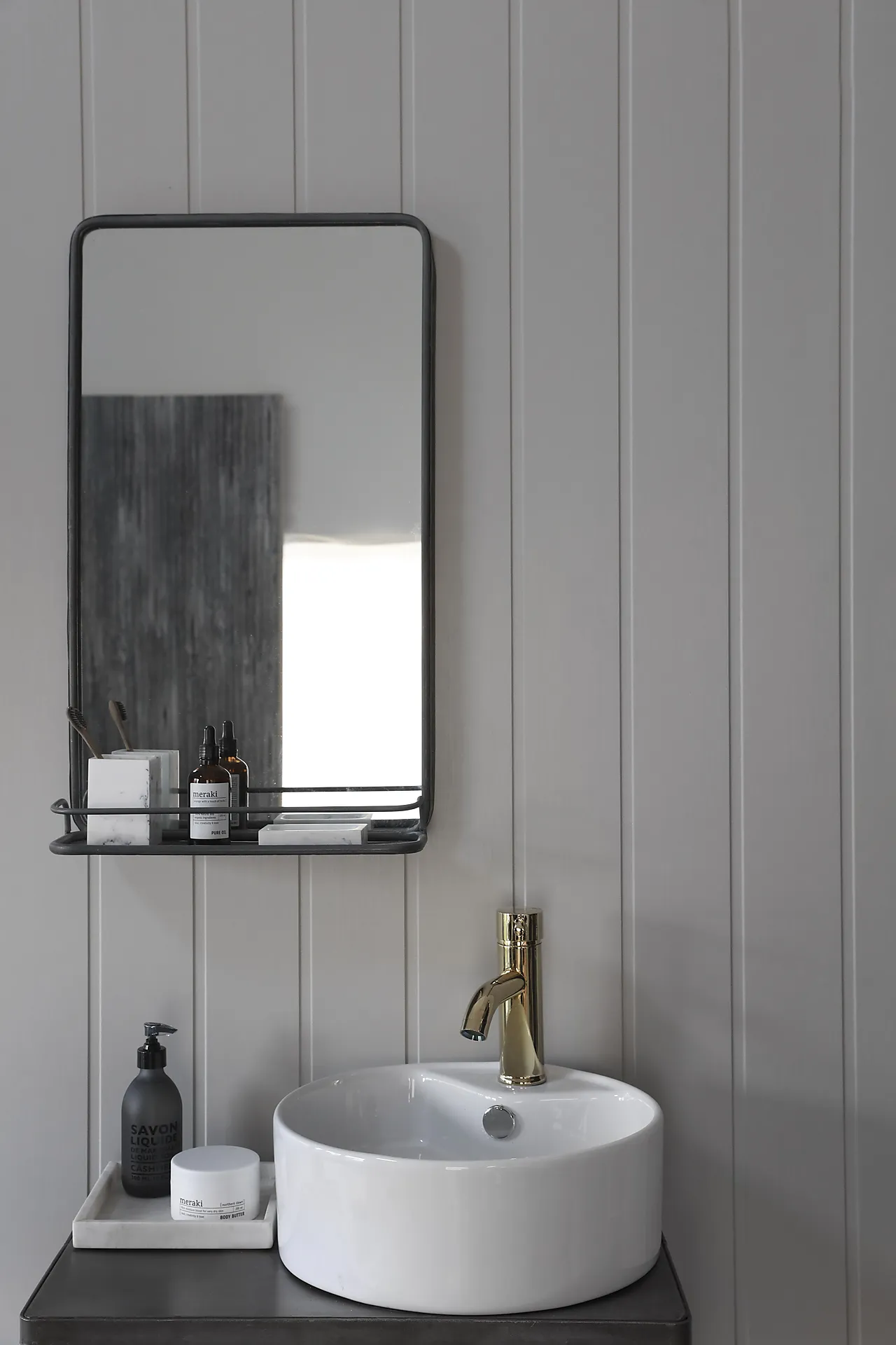 Veggplate trefiber 2390 Skygge sand null - null - 2 - Miniatyr