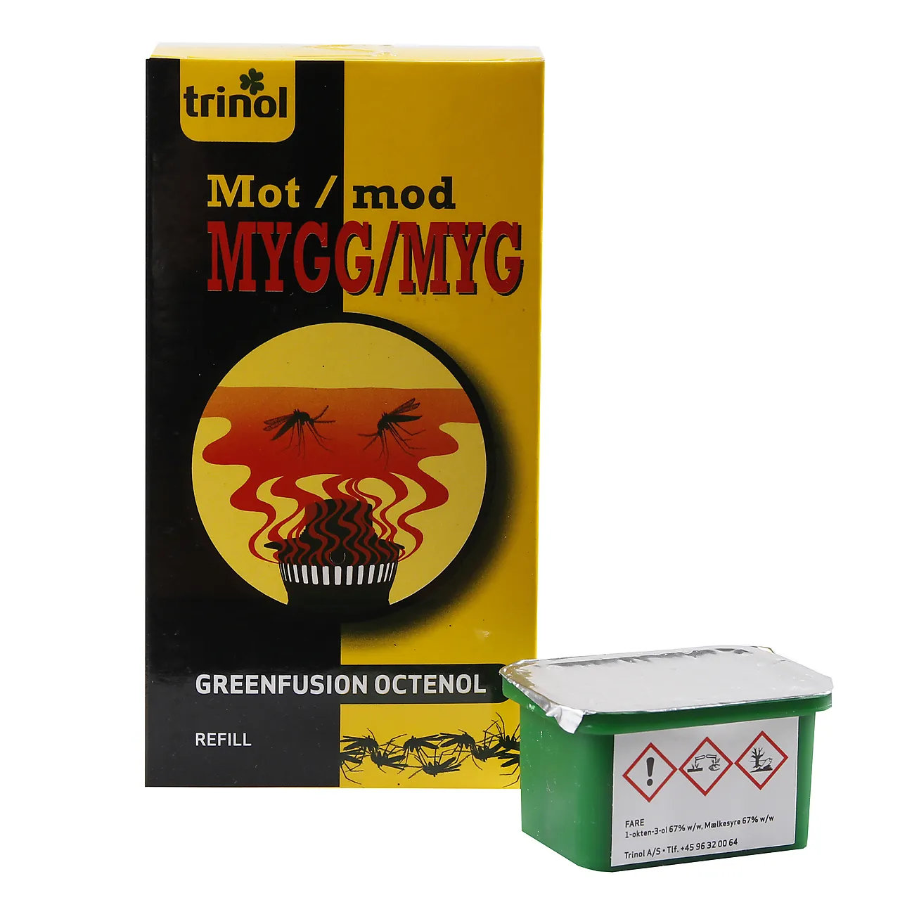 Refill Til Myggfelle Amt100 Green Fusion Octenol
