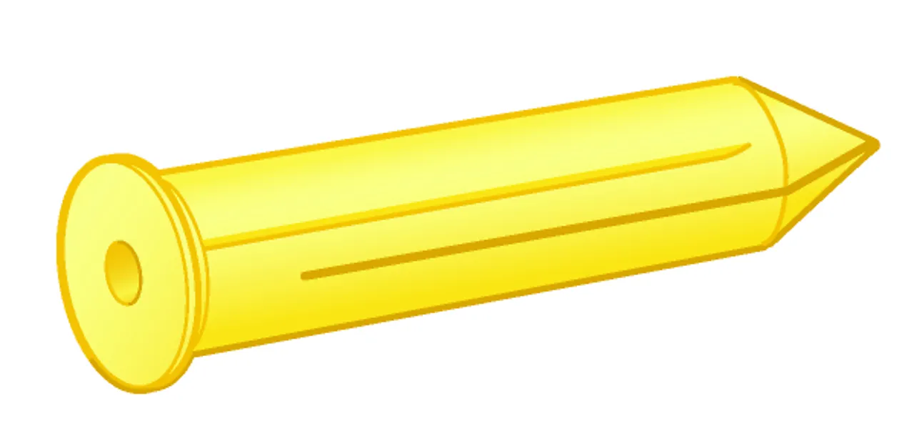 Klipsplugg hvit a-100 null - null - 2 - Miniatyr