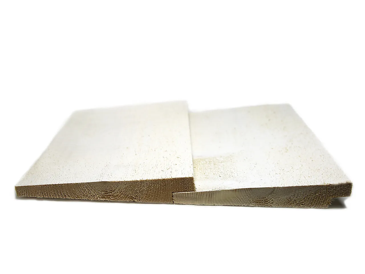 Gran 19x148 skråskåret kled gr std grunnet hvit