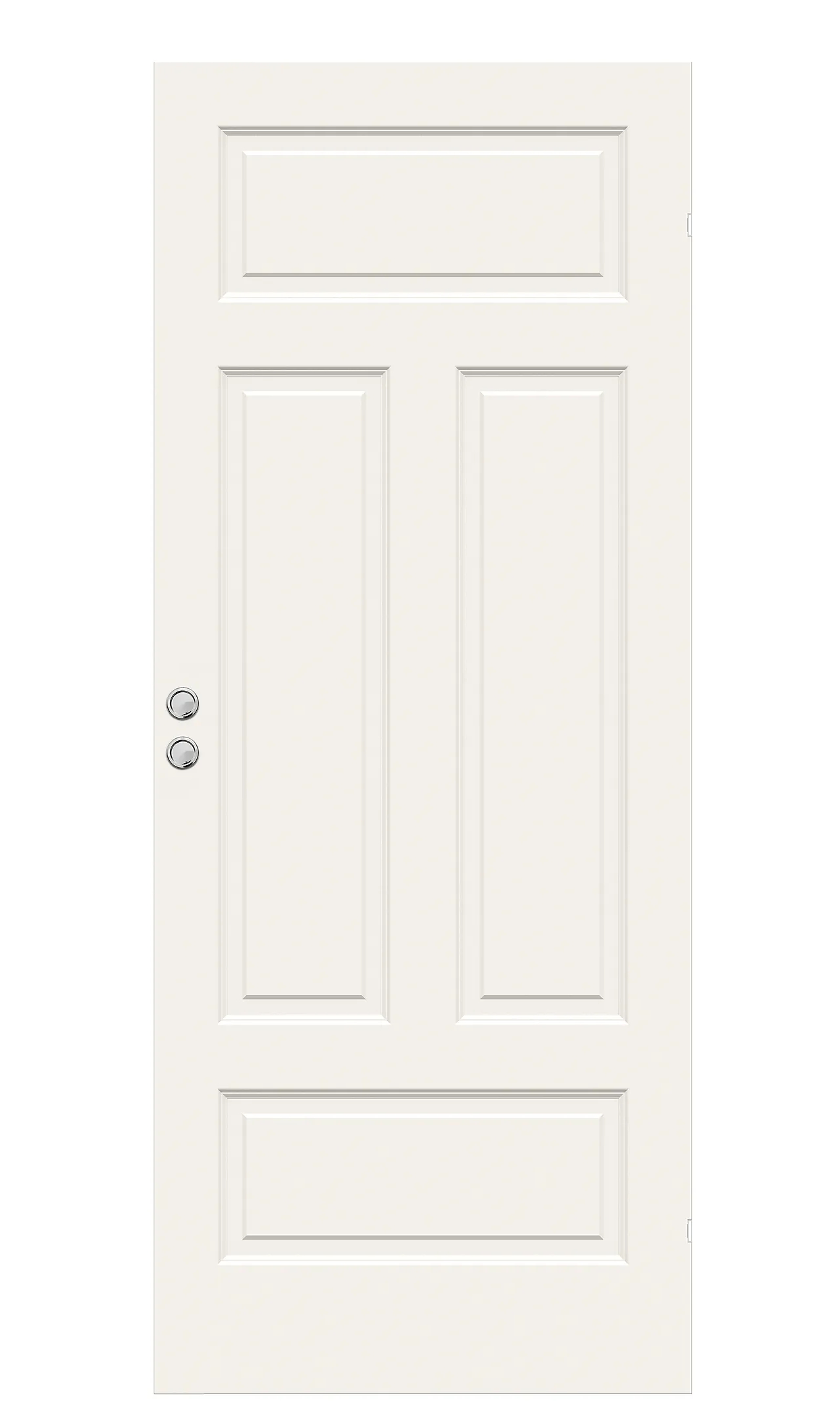 Dør sd style 04n 10x21 hvit malt skyvedør formpresset