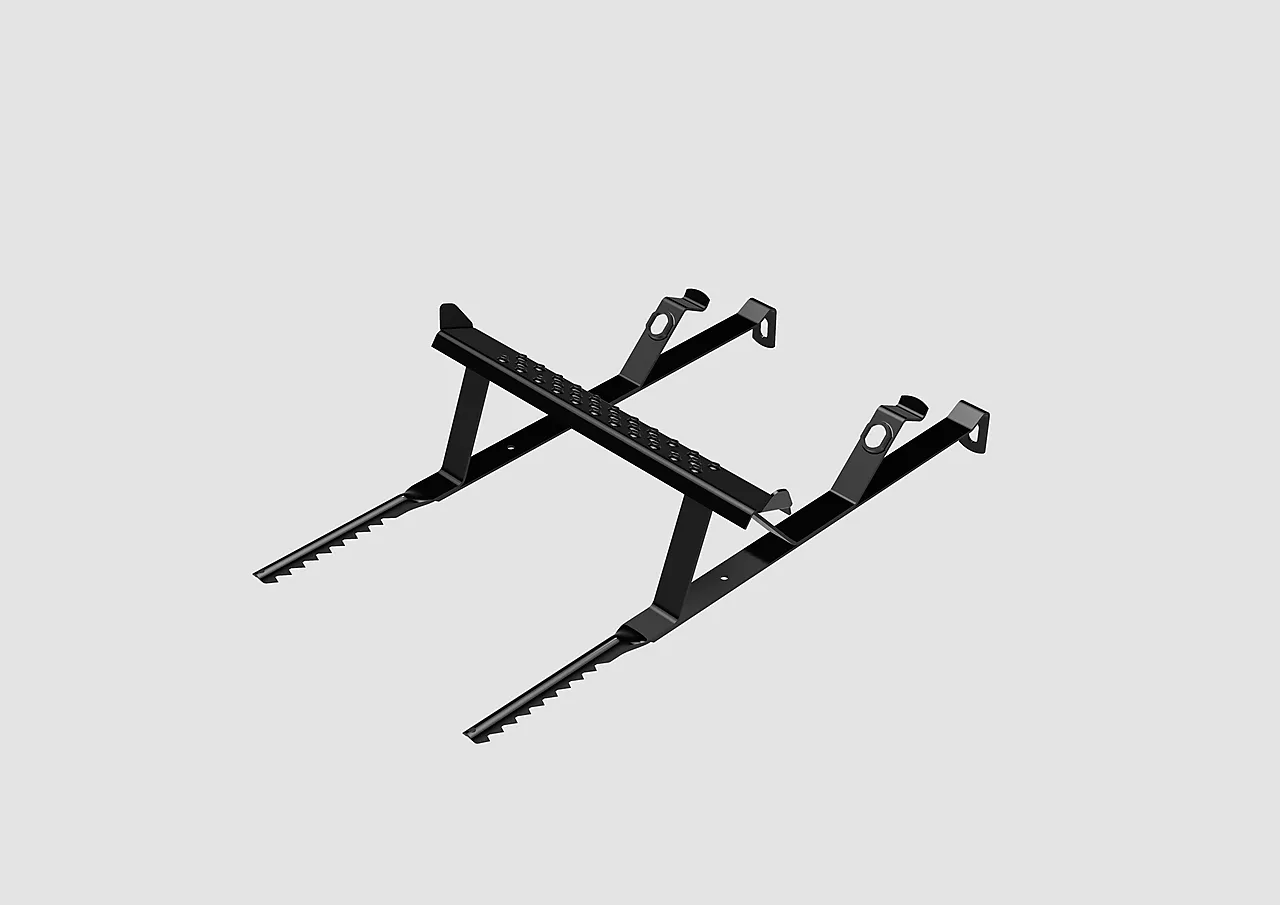 Stigetrinn 430 kdn/dantegl svart