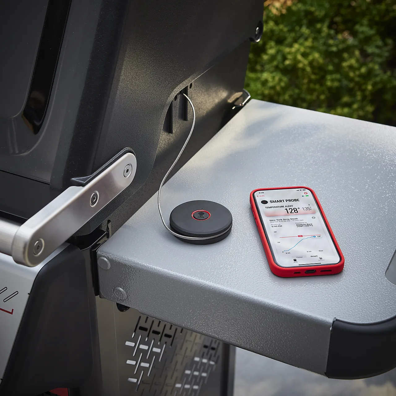 Weber termometer med probe og bluetooth