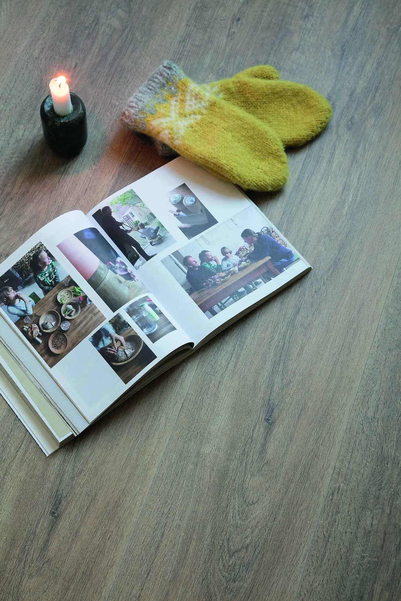 Høytrykkslaminat 1-stav eik original bond null - null - 3 - Miniatyr