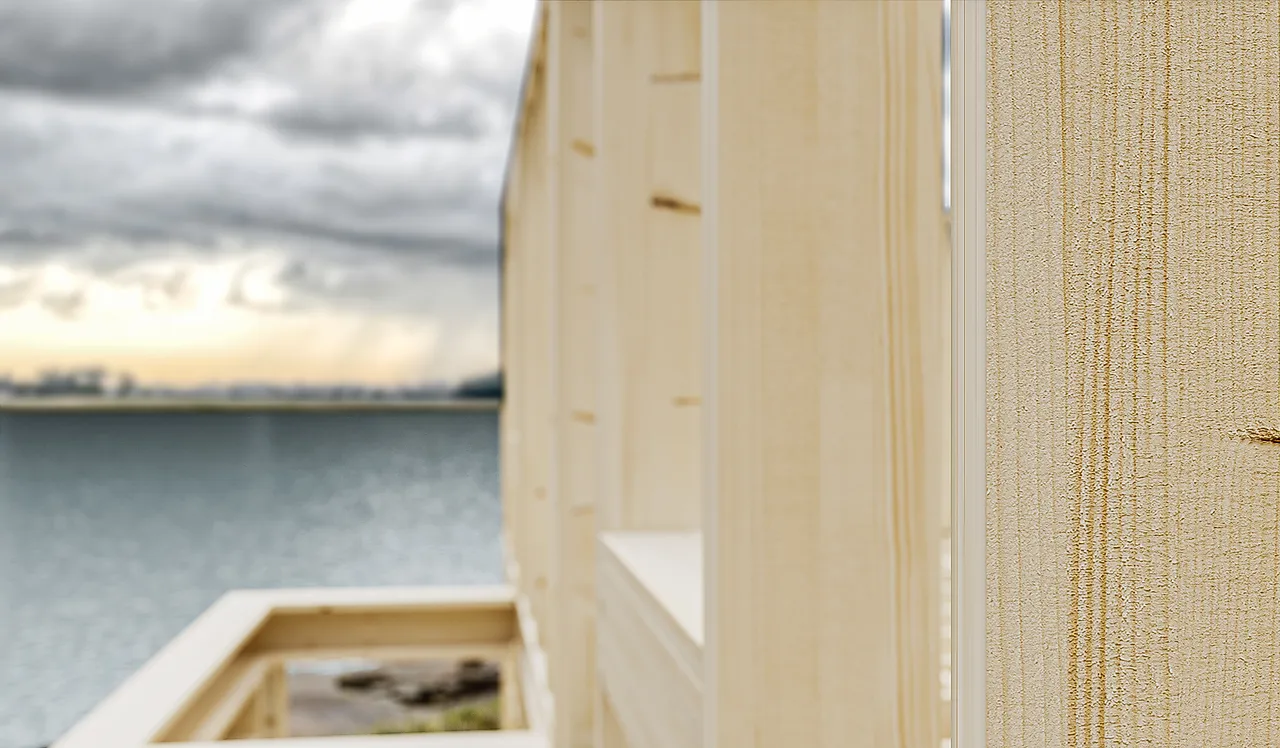 Stender laminert gran 36x68x2400 mm null - null - 2 - Miniatyr