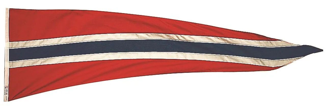 Norgesflagg vimpel 400x89,5 cm