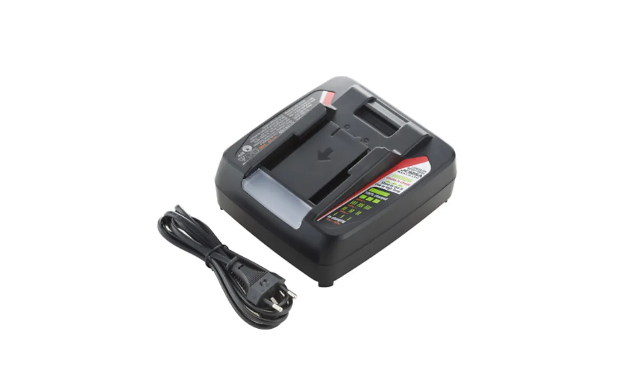 Batterilader for max jernbindemaskiner