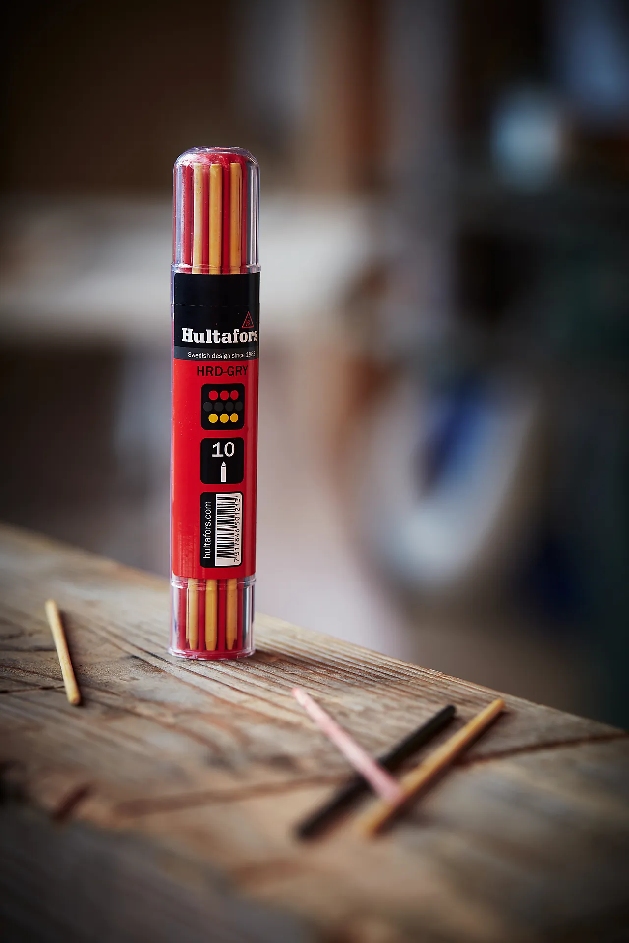 Hultafors refill merkeblyant rød og gul med10 stifter null - null - 3 - Miniatyr