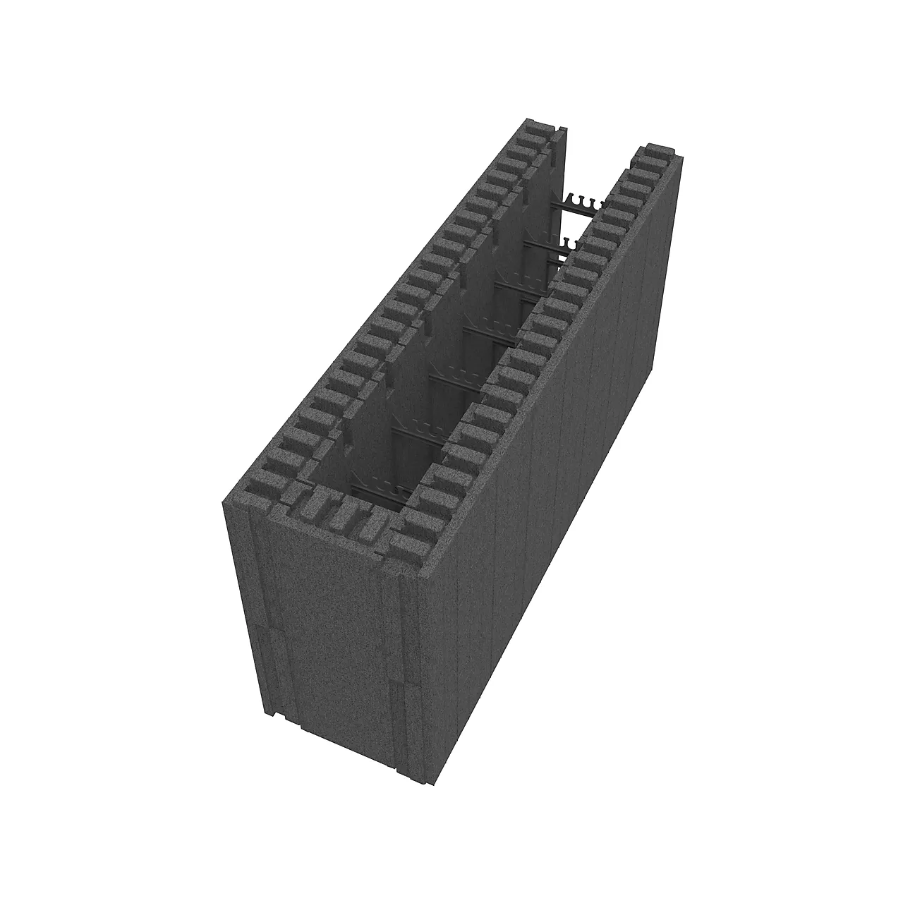 Vartdal veggsystem h600 tett 350x600x1200mm tett ende