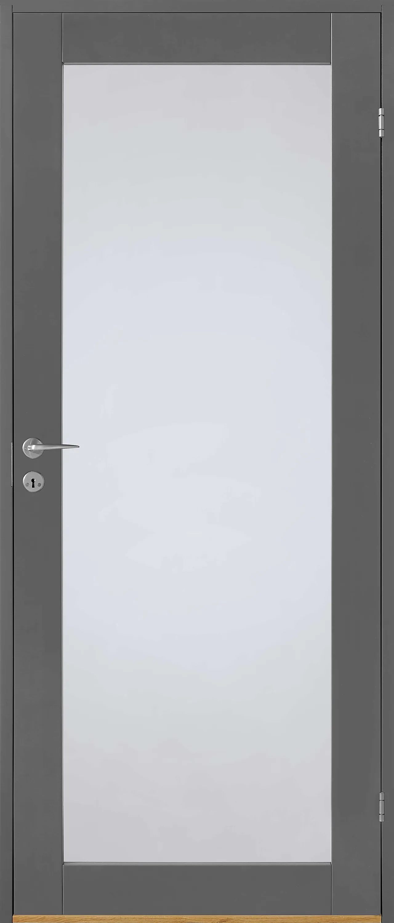 Innerdør Line helt glass grå 70x200dørblad ncs s 7500-n Innerdør Line helt glass grå 70x200dørblad ncs s 7500-n