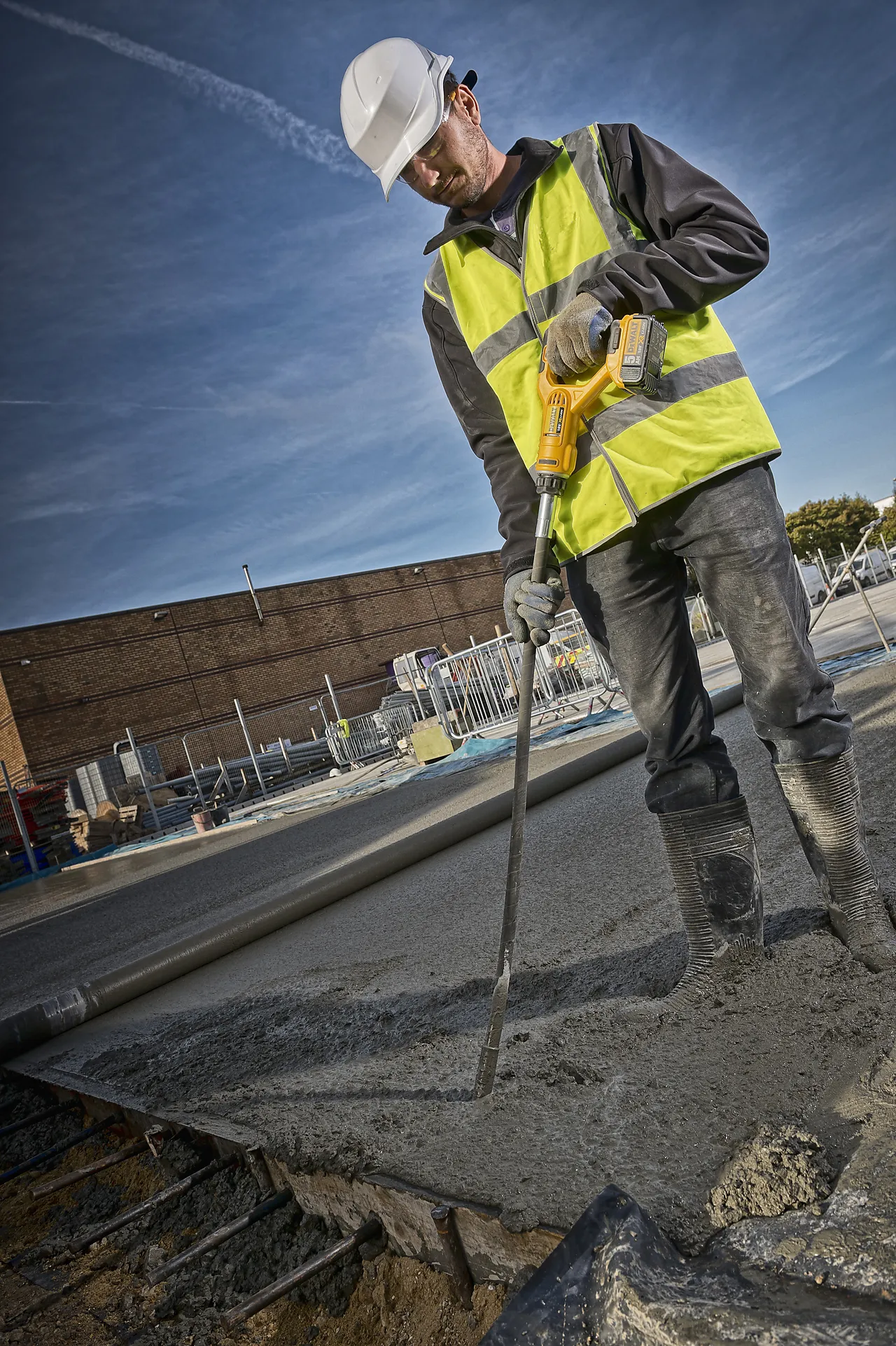 Vibrasjonsstang betong DCE531 18 V null - null - 2 - Miniatyr