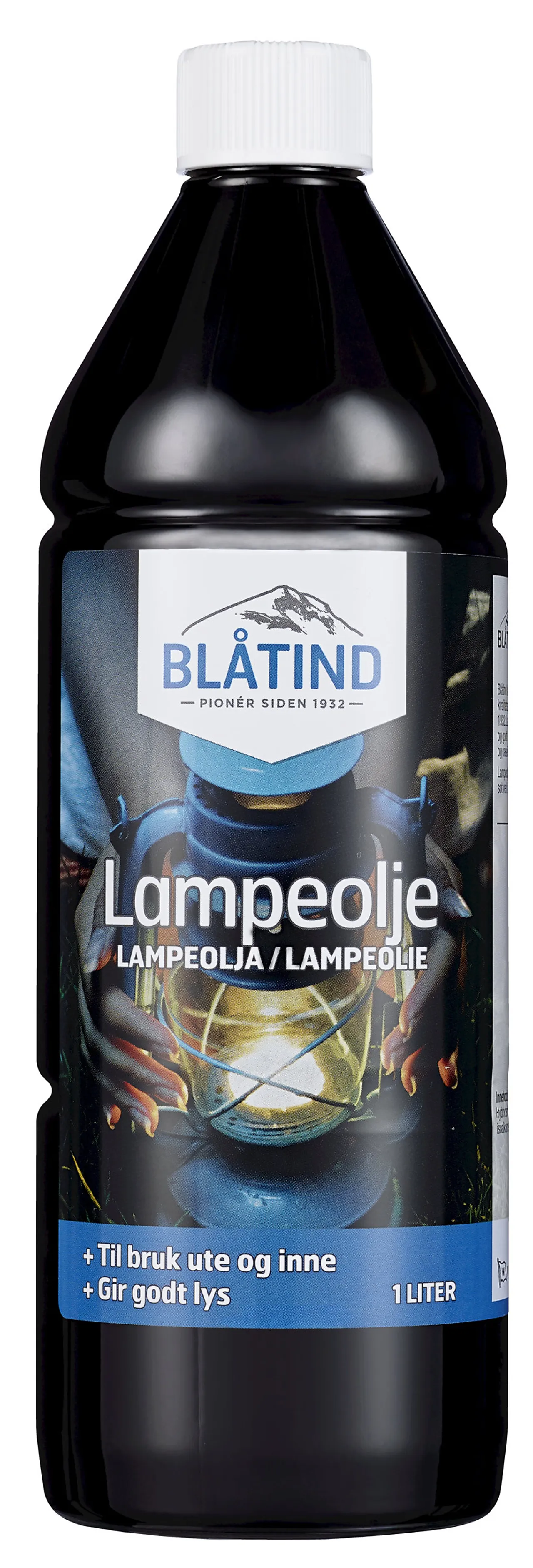 Lampeolje  blåtind 1 l luktfri lampeolje