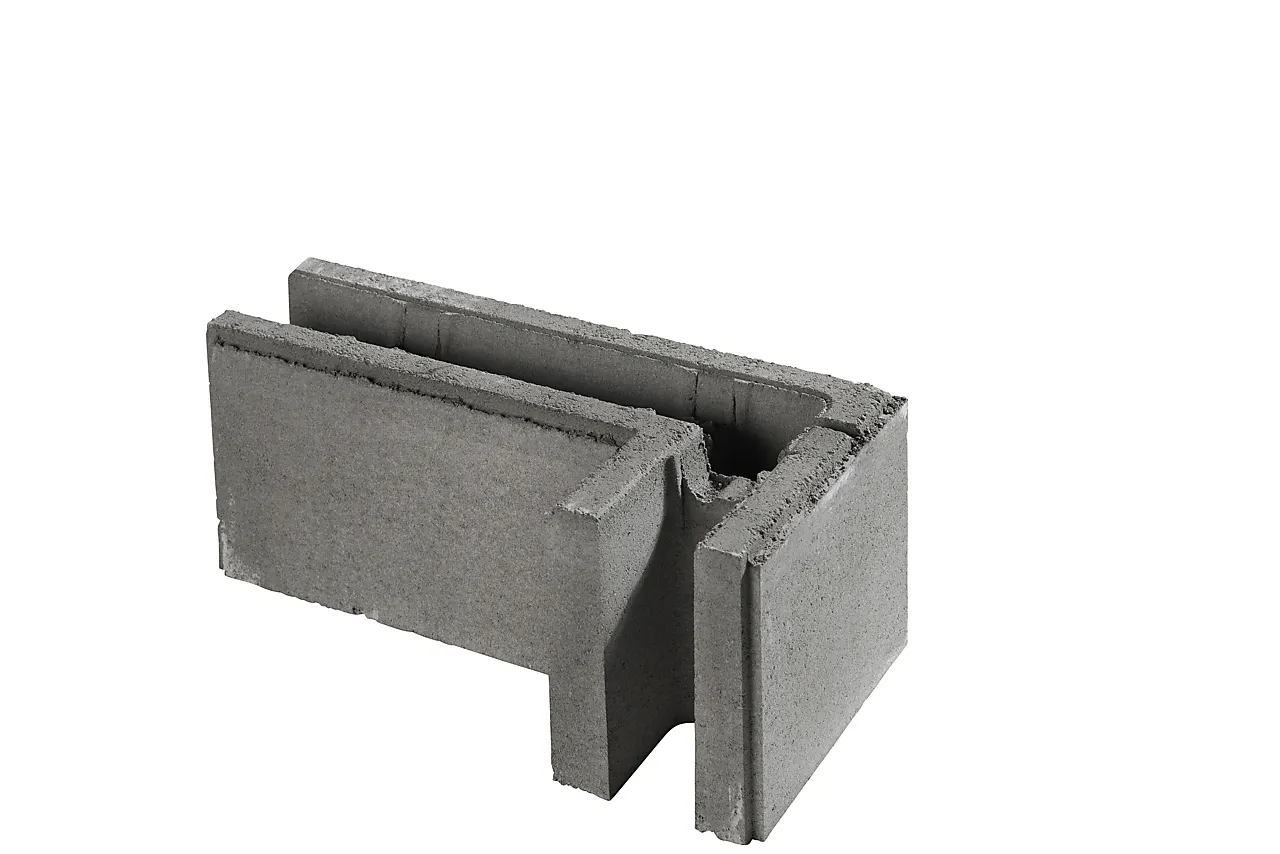 Forskalingsblokk 15 hjørne 50x15x25x20 48stk/pall 1104kg