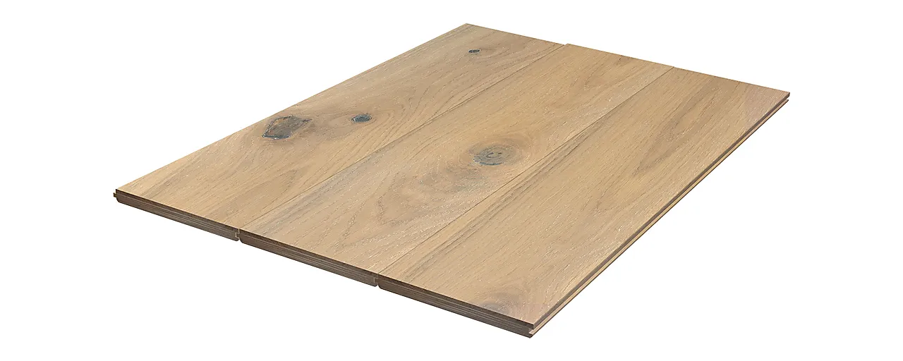 Herregårdsgulv Eik Rustic Arctic Børstet null - null - 2 - Miniatyr