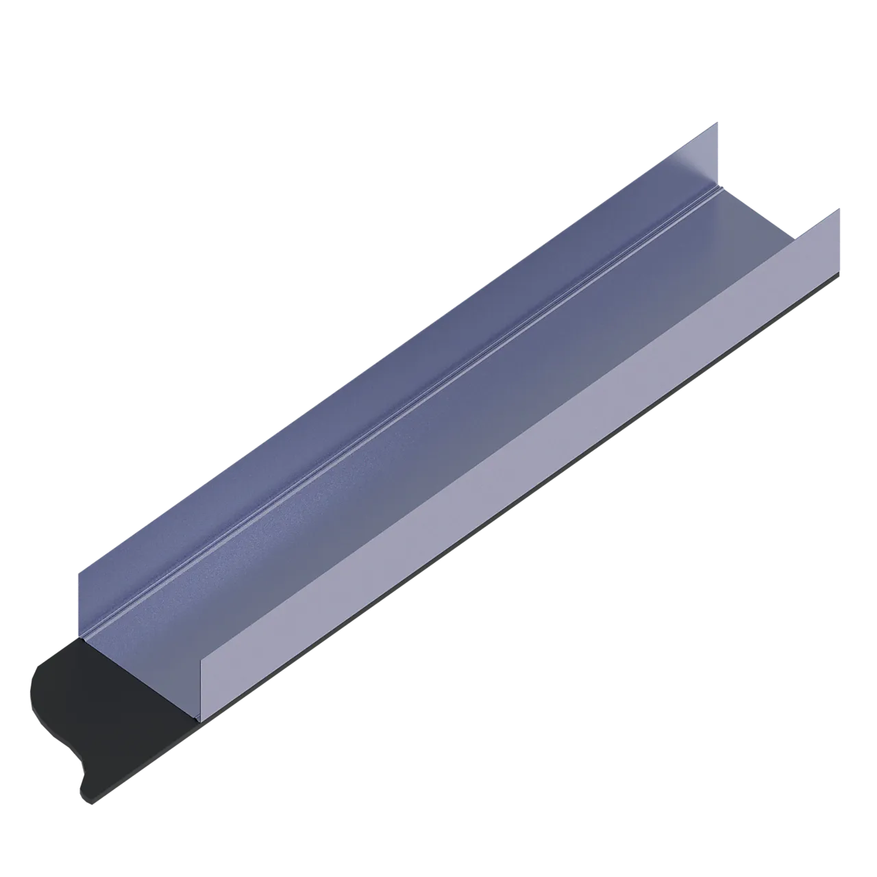 Stålprofil uep 95-0,46 3000 mm skinne svill m/pakn av 4mm polyeten