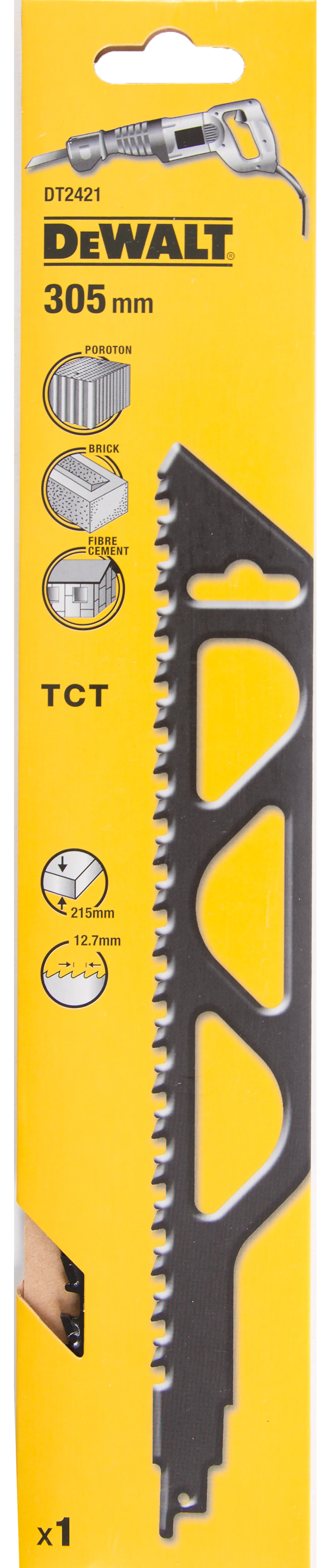 Bajonettsagblad for betong og murstein 305 mm