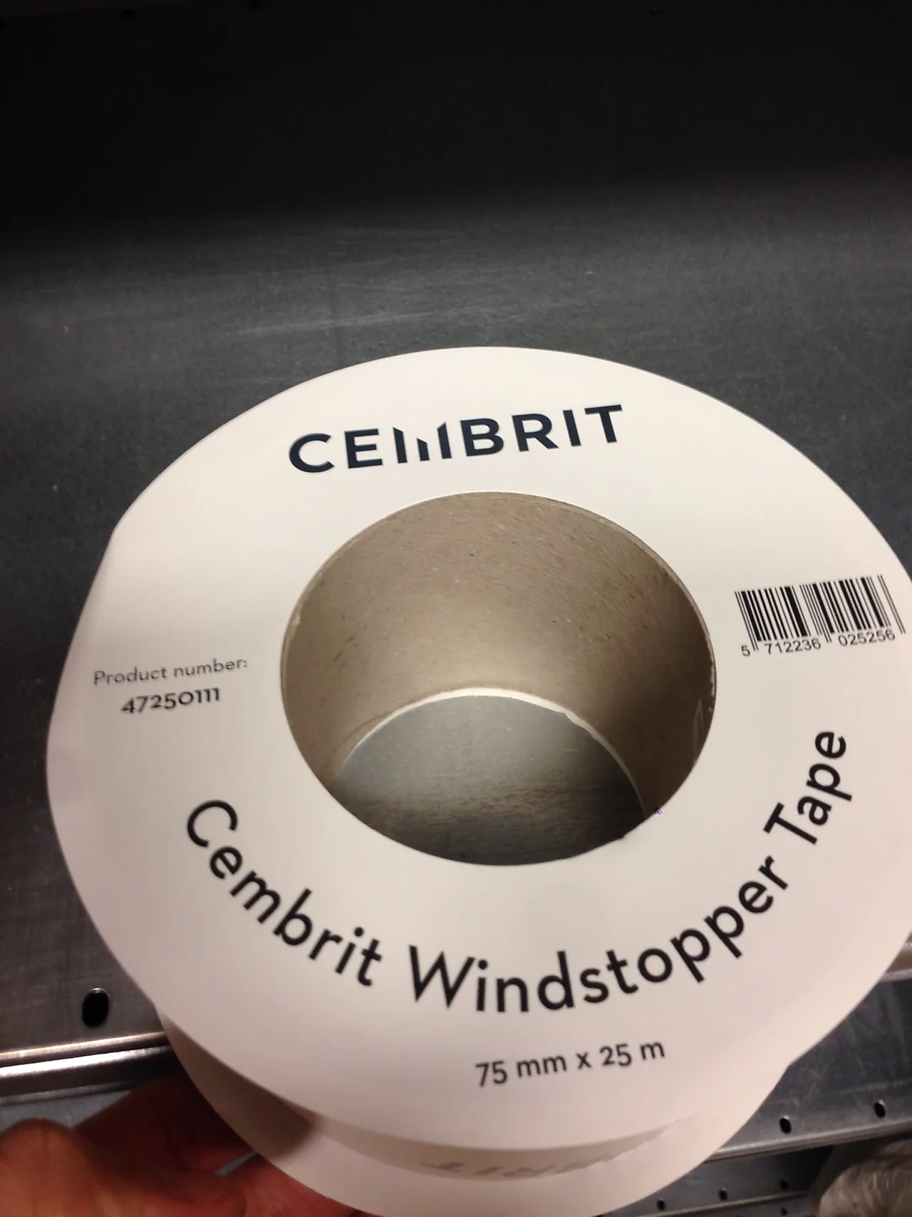 Tape windstopper 75mm*25m