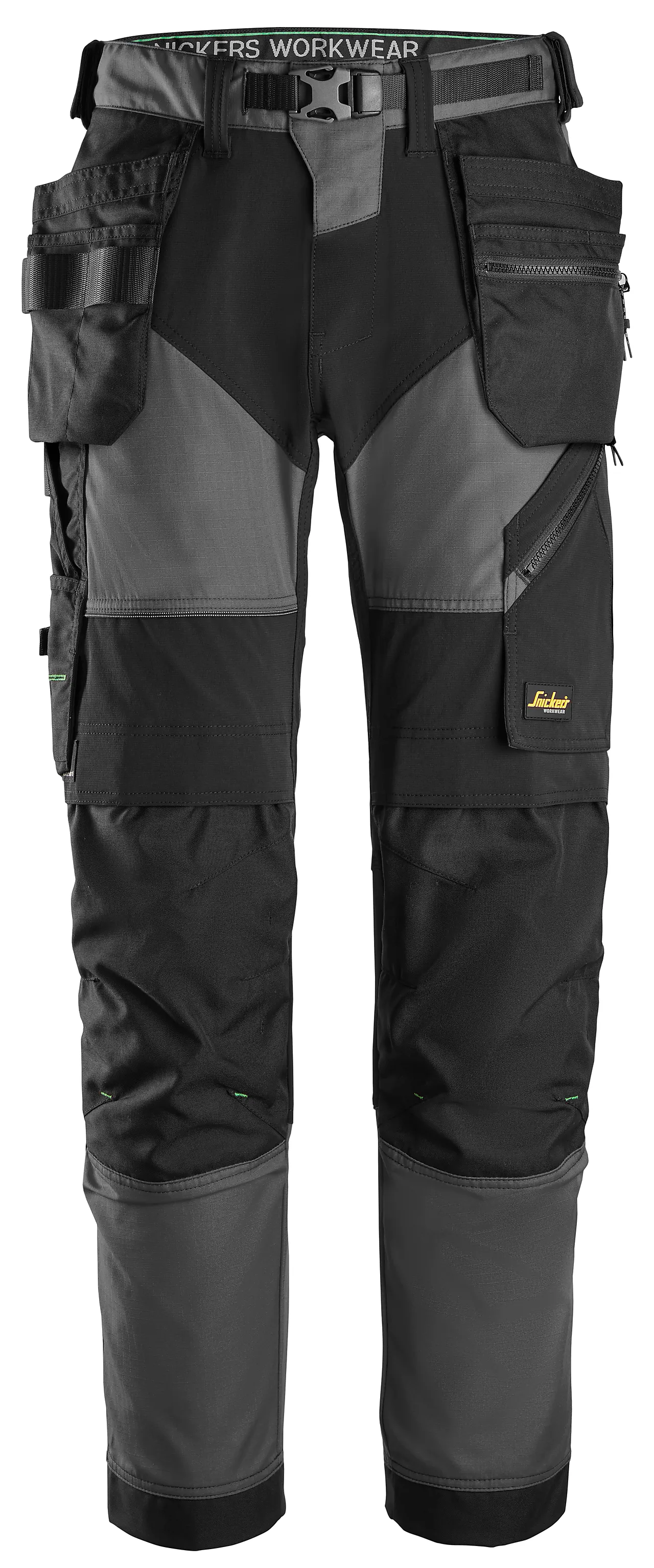 Bukse  FlexiWork+ mørk grå/sort str 250 null - null - 2 - Miniatyr