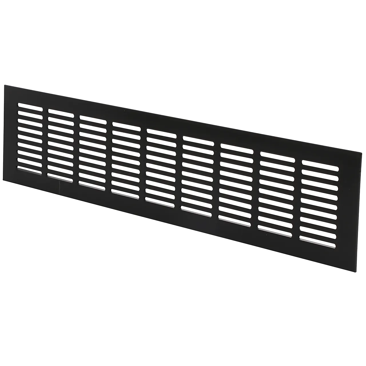 Overstrømningsrist sort 600x100 mm