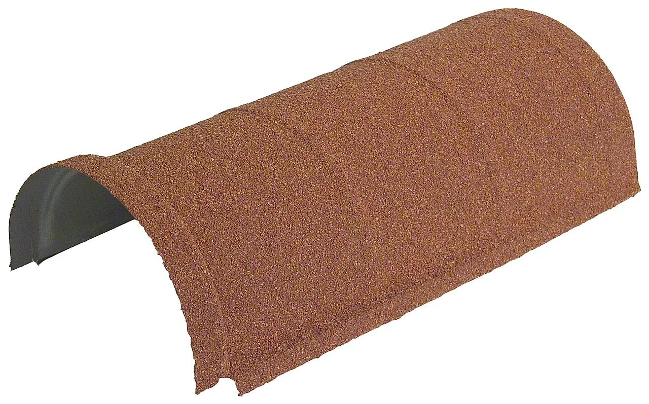 Møne buet aerodek teglrød