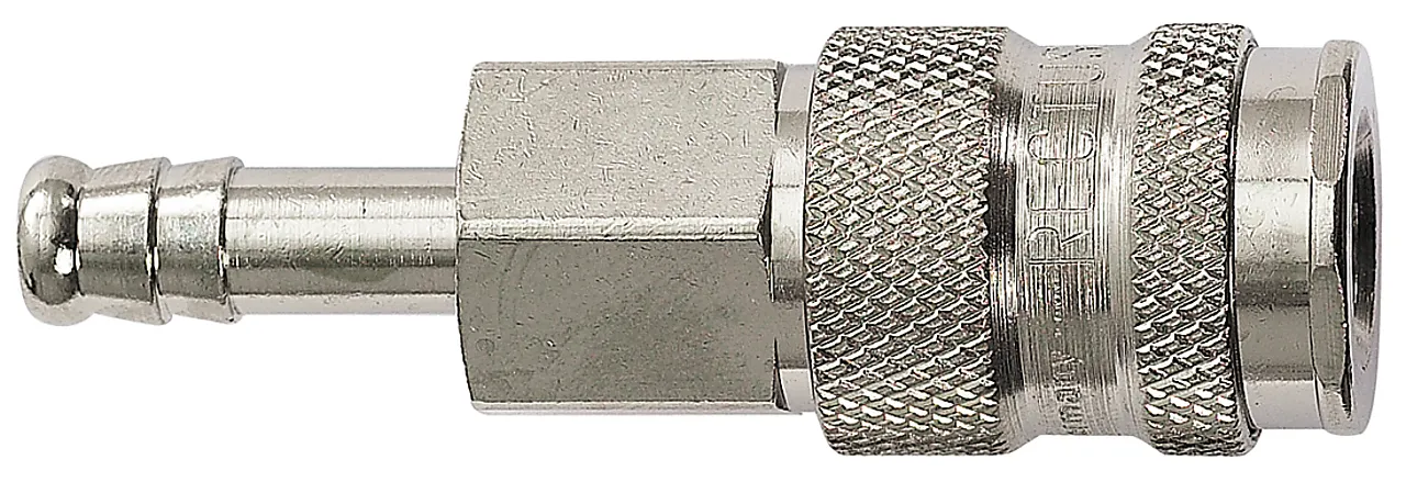 Slangestuss 1/4" norskmft for 1/4" slange Slangestuss 1/4" norskmft for 1/4" slange