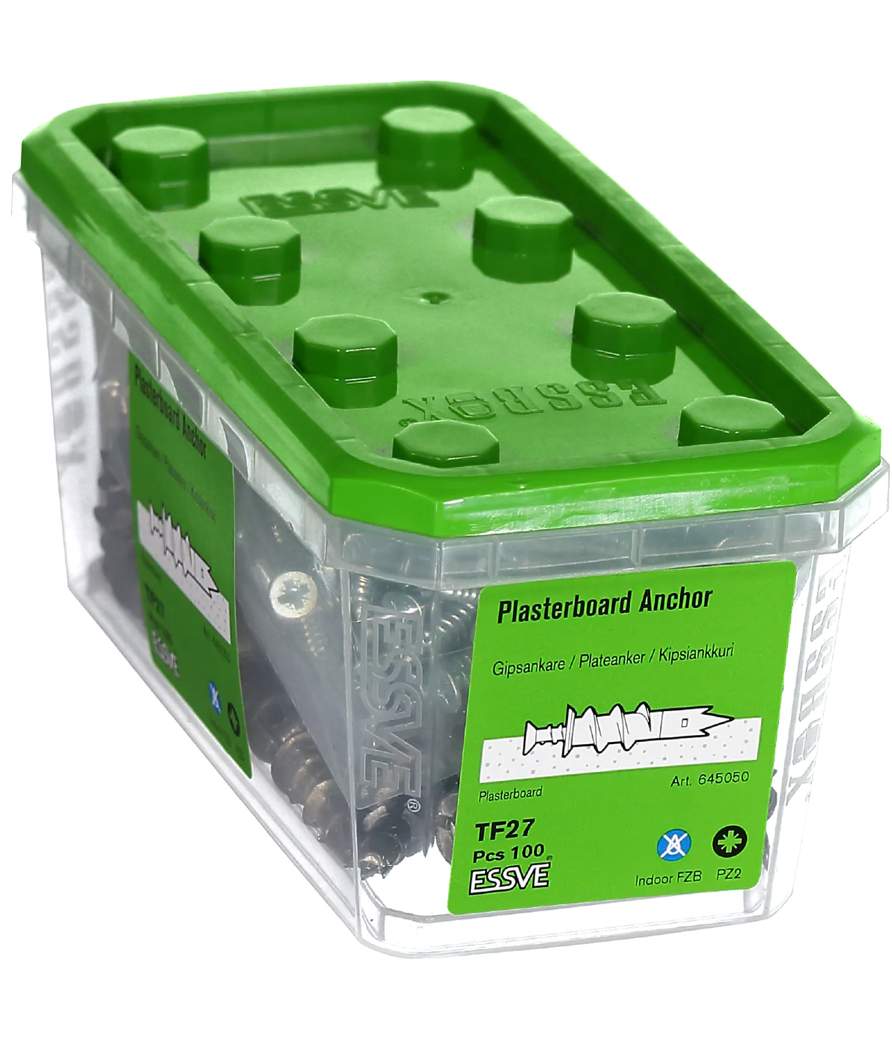 Gipsplugg driva sh 4,5x50 fzb-100 sinkplugg senkhode blankforsinket null - 50 - 3 - Miniatyr