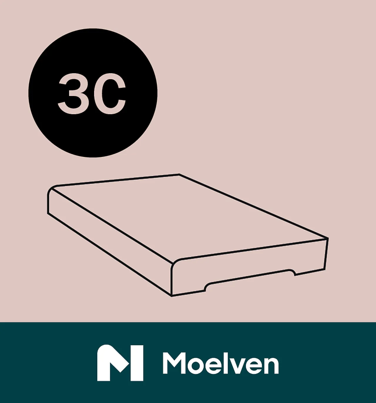 Gulvlist furu rund hvit bomull S0502-Y 12x58 mm null - null - 2 - Miniatyr