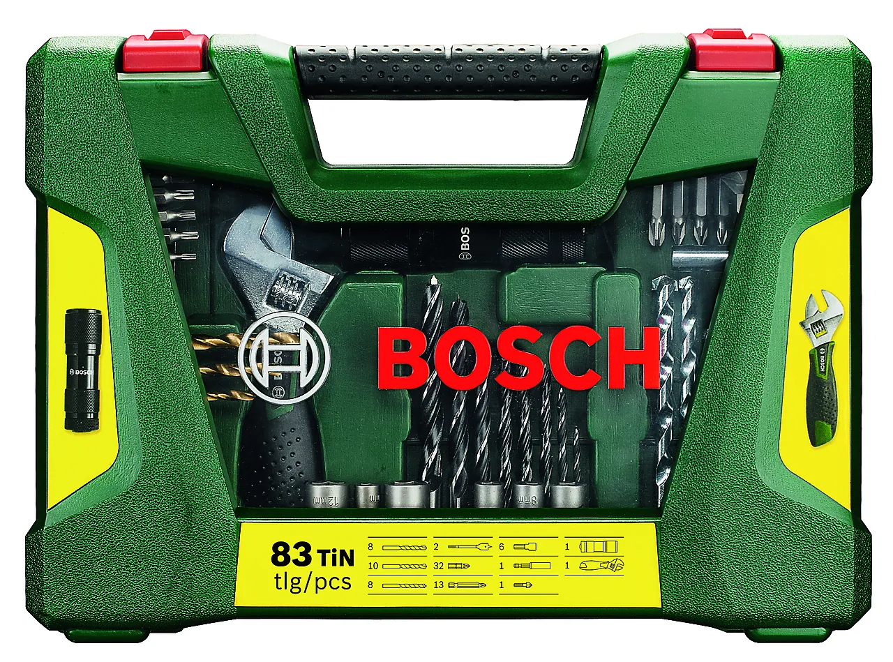 Bor og bits sett 83 deler