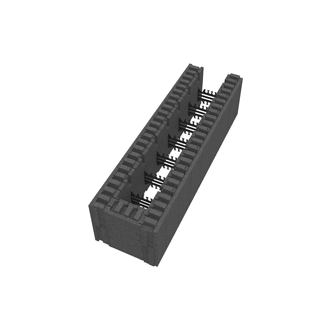 Vartdal veggsystem h300 tett 350x300x1200mm tett ende