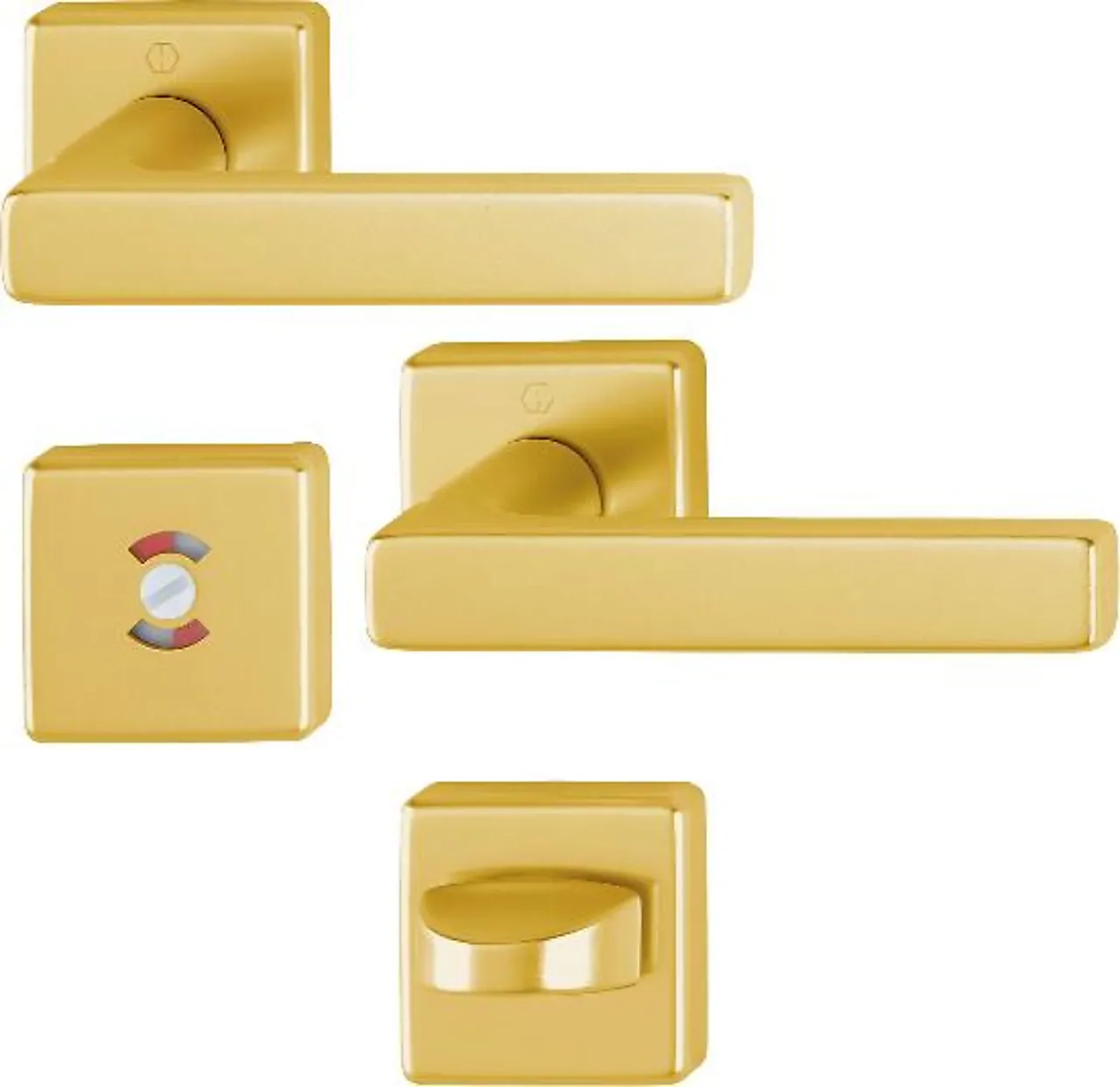 Vrider wc dallas gold dørvrider wc gull