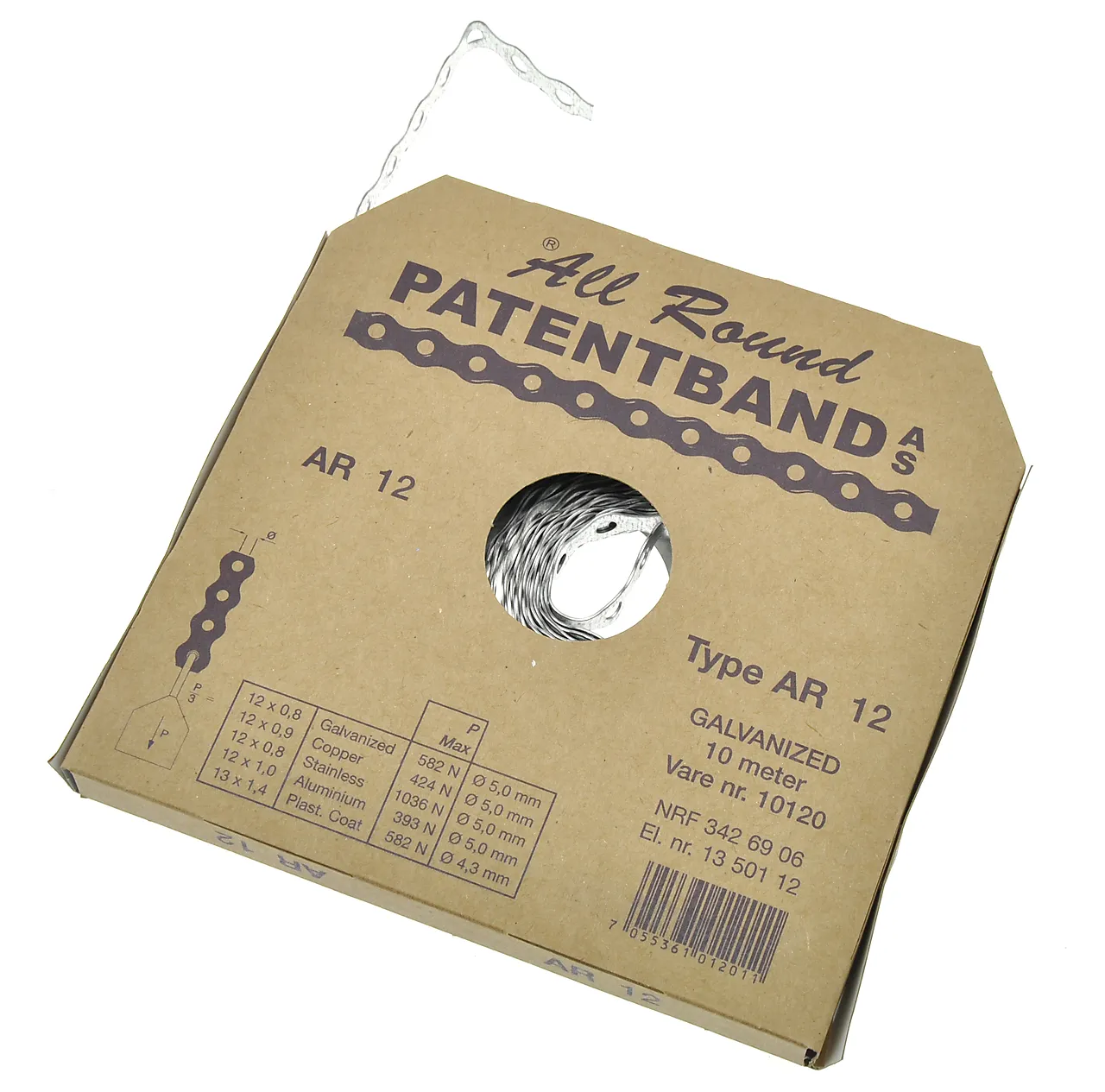 AR 26MM GALV RULL 10M