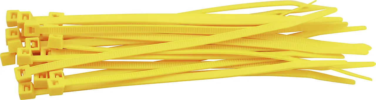 Strips  140x3,5mm gul 100st/pos null - null - 2 - Miniatyr