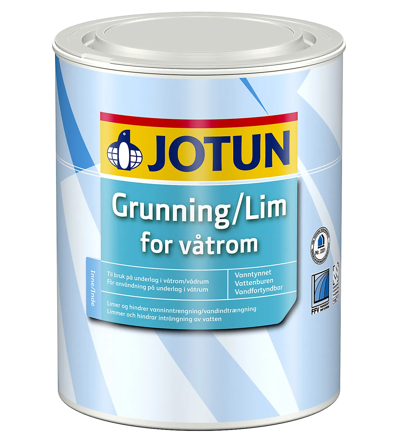 Jotun grunning og lim for våtrom 1 l