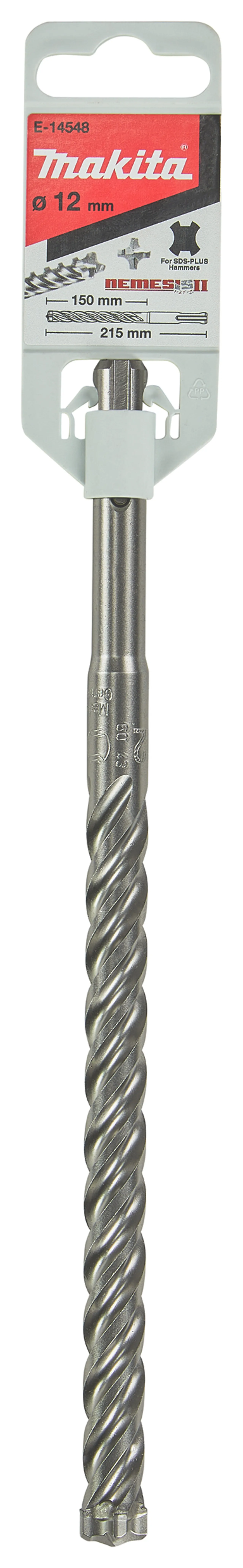 Makita Hammerbor 12x215mm SDS-PLUS E-14548 null - null - 3 - Miniatyr