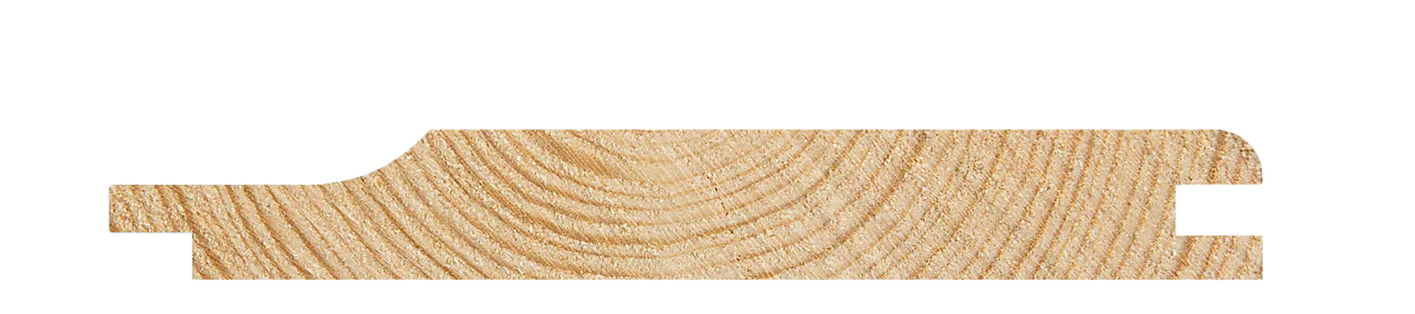 Vestlandspanel 19x145 mm grunnet visir gran