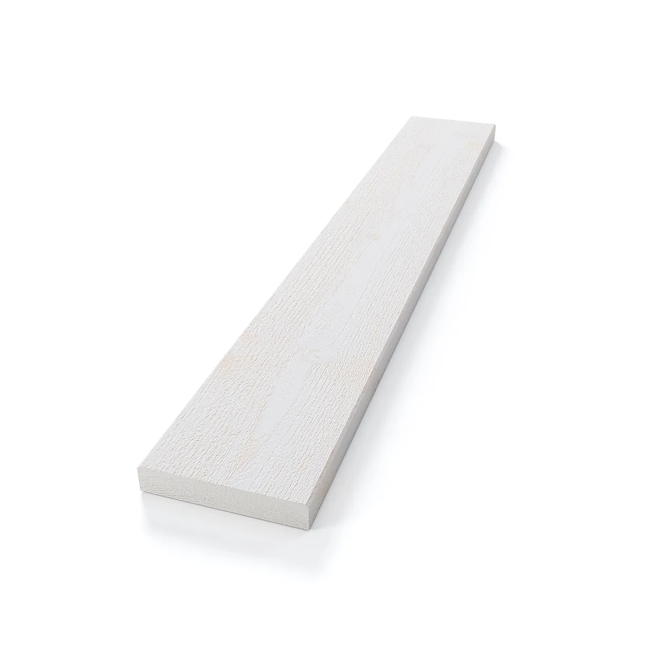 Rektangulær kledning gran grunnet 22x123x4200 mm hvit null - null - 2 - Miniatyr