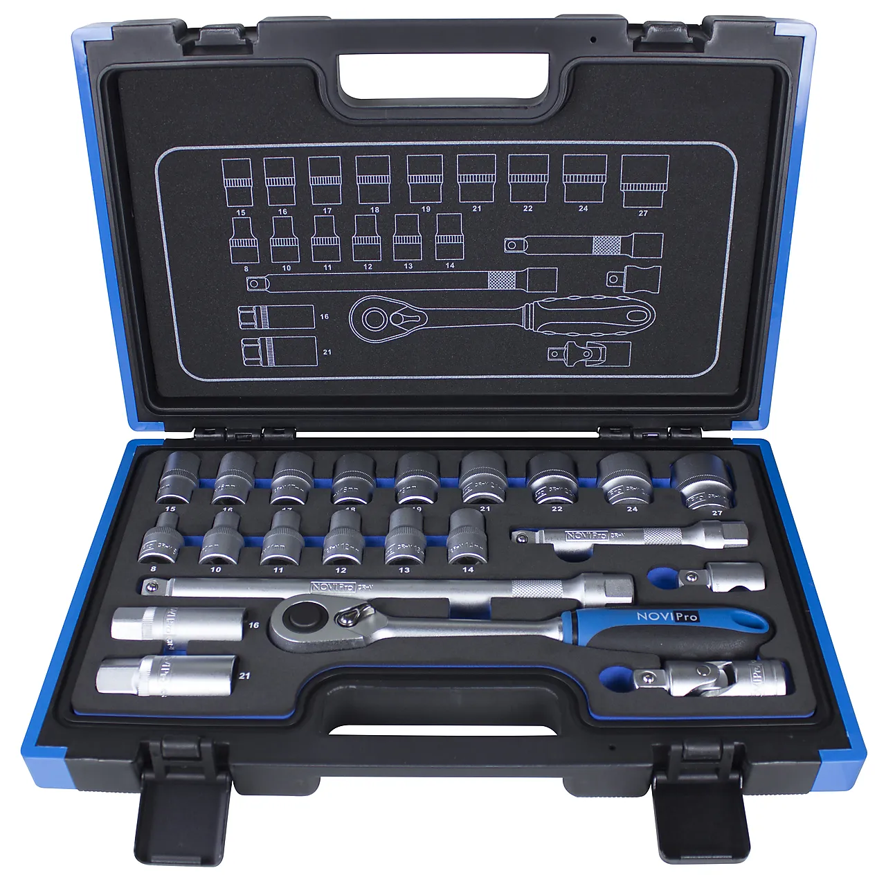 NOVIPro pipesett 1/2" 22 deler