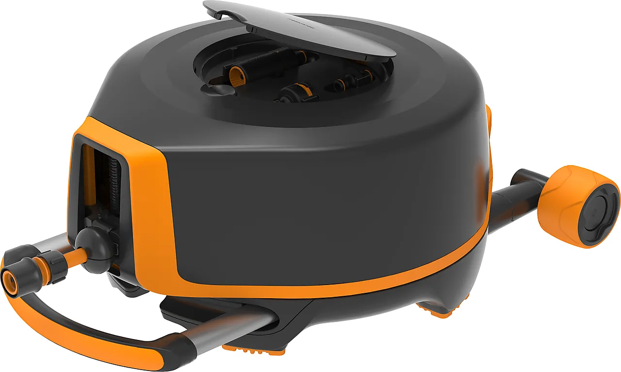 Fiskars Waterwheel Autom XL m/hjul 20+7m Fiskars Waterwheel Autom XL m/hjul 20+7m