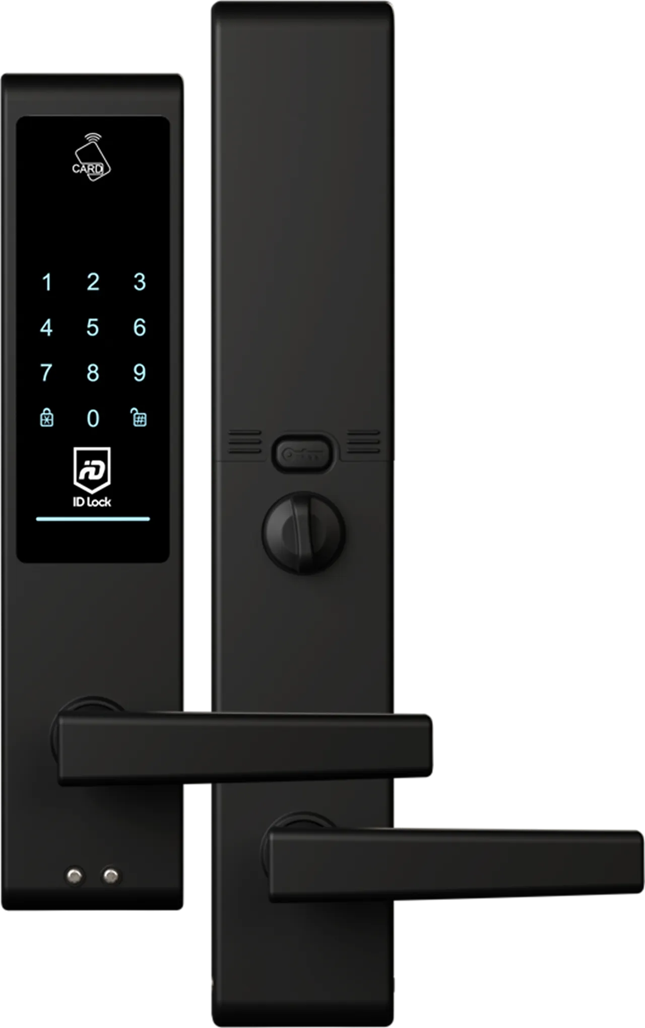 Dørlås elektronisk svart Dørlås elektronisk svart