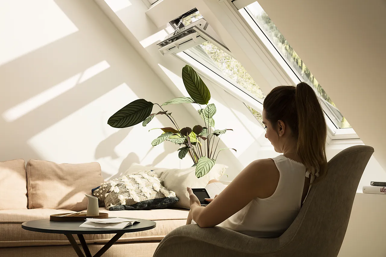 Takvindu integra el 78x180 hvitm 3-gl elektrisk midthengslet 3-lags glass null - null - 3 - Miniatyr