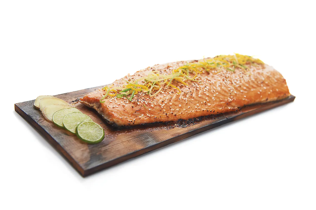 Grillplanke i sedertre 2 stk null - null - 3 - Miniatyr