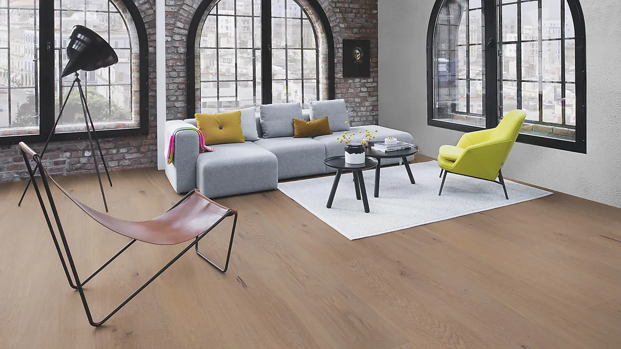 Parkett eik sand chaletino 15 15x300x2750 mm live natural plank