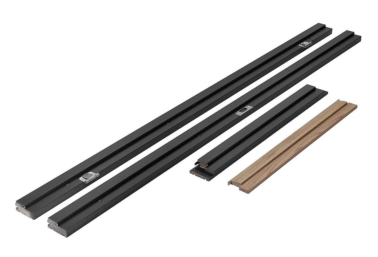 Karmsett dempet sort 100 x 210 std standard terskel - ncs s 8500-n