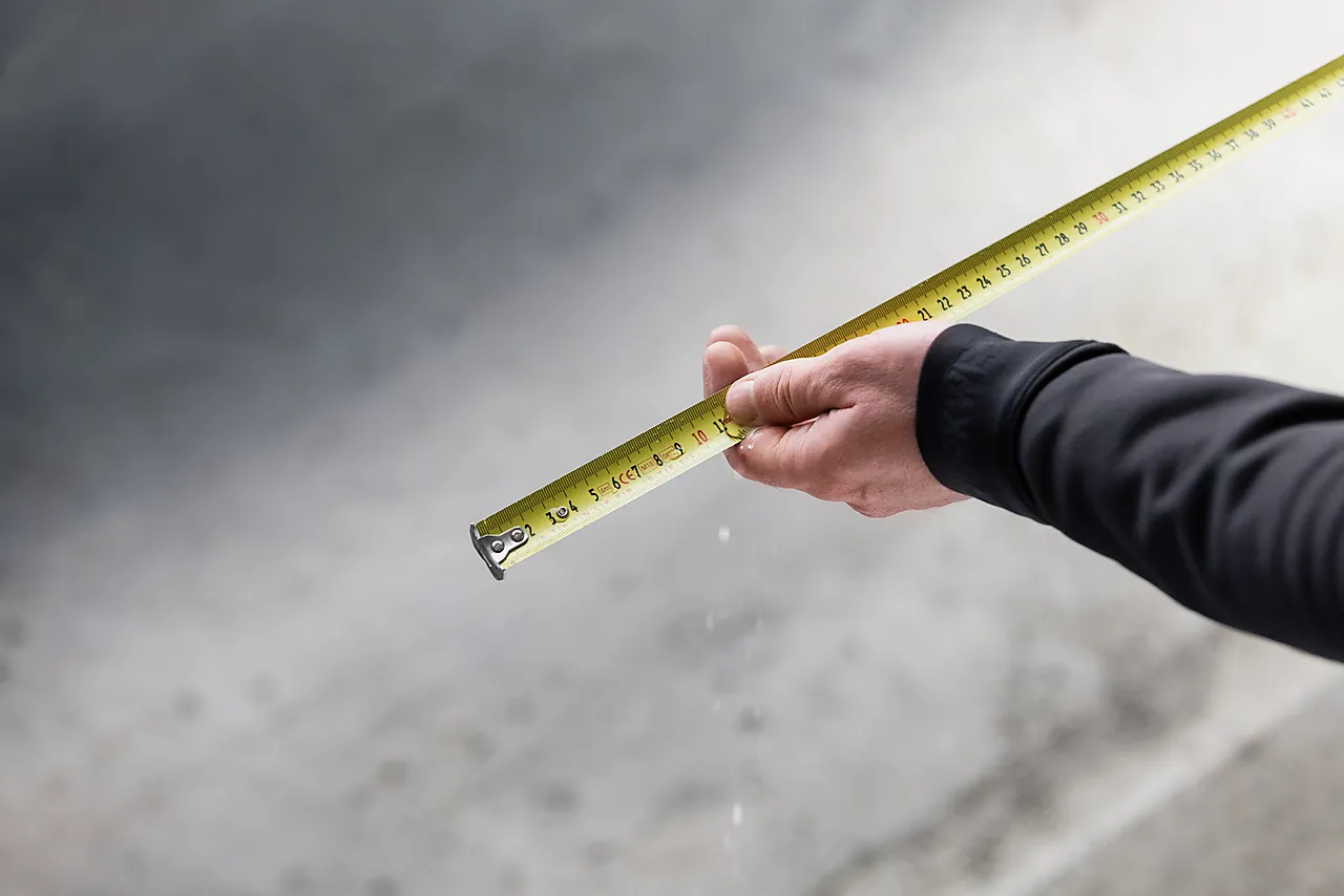 Målebånd polyester 6 meter null - null - 2 - Miniatyr