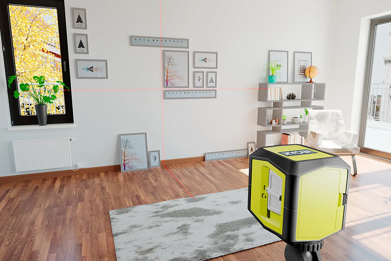 Krysslaser RBCLLR1 rød 10 meter null - null - 2 - Miniatyr