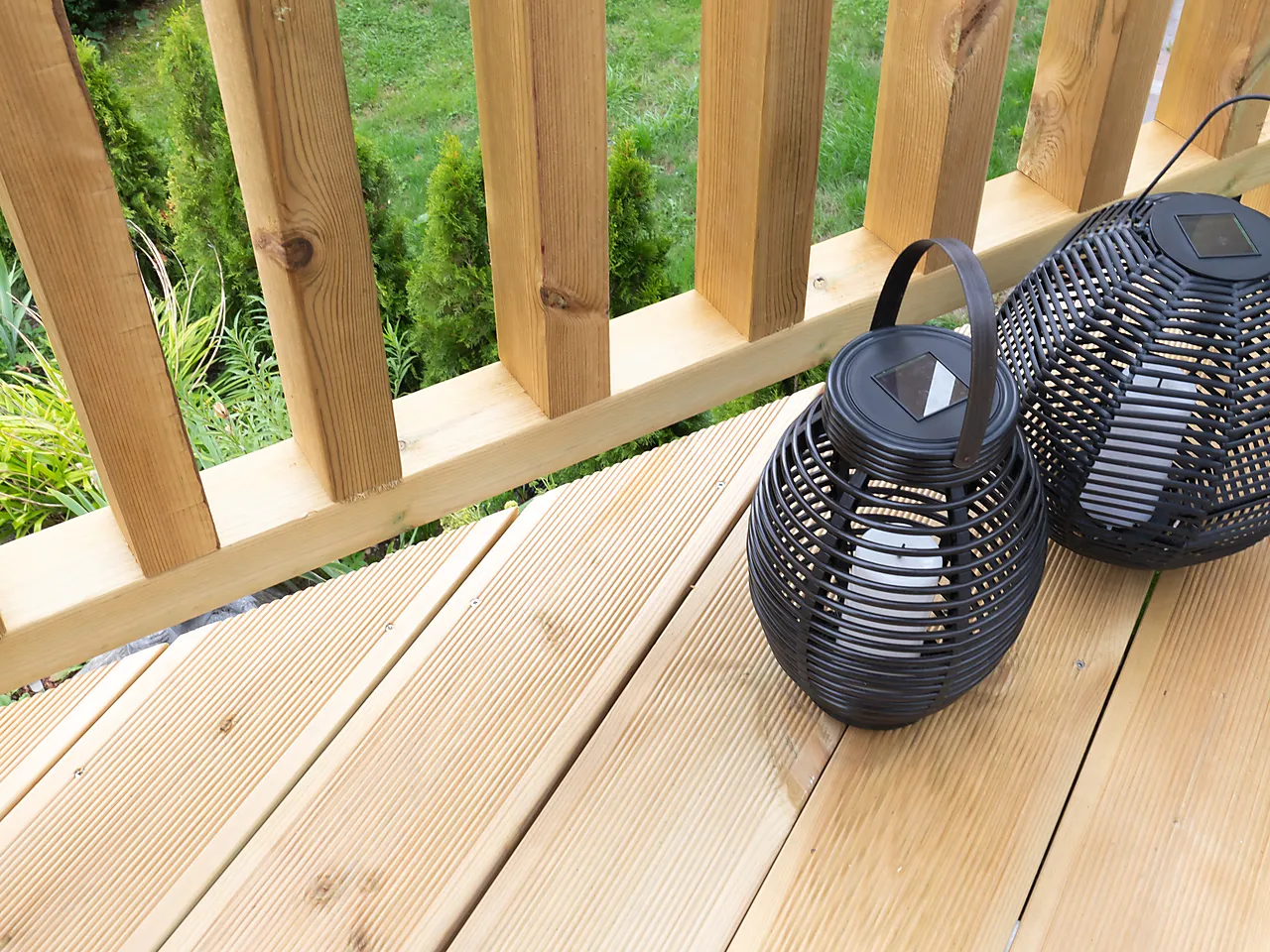 Terrassebord med riller impregnert furu klasse 1 28x145 mm null - 28x145 - 2 - Miniatyr