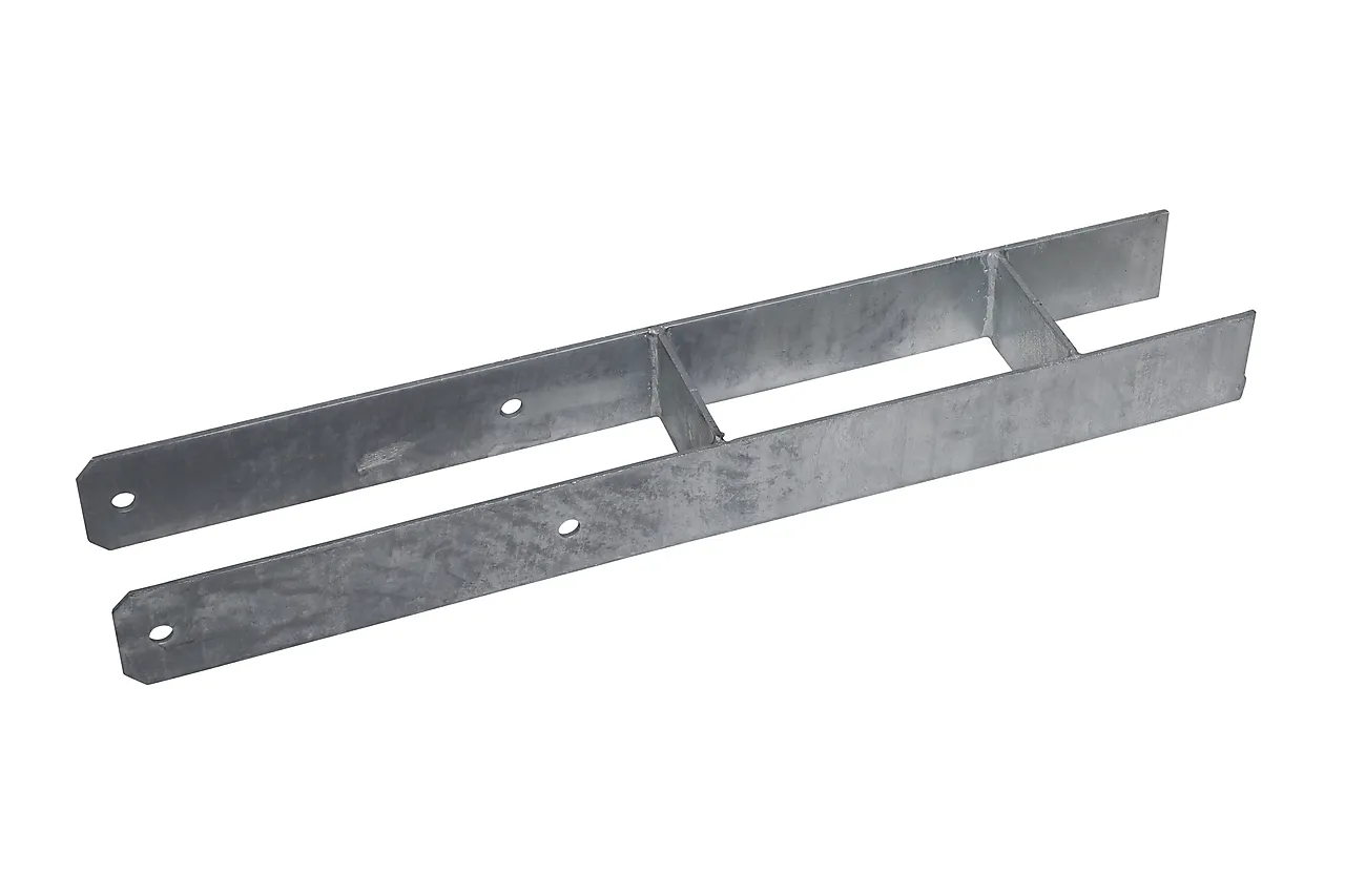 Stolpefot H-formet 90x90 mm Stolpefot H-formet 90x90 mm