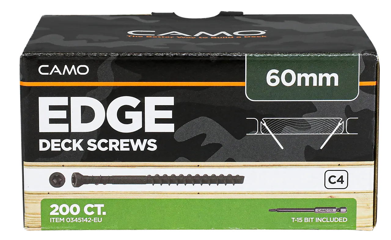 CAMO Skjulte terrasseskruer 4,2x60 mm ProTech C4 200 stk null - 4,2x60 - 3 - Miniatyr