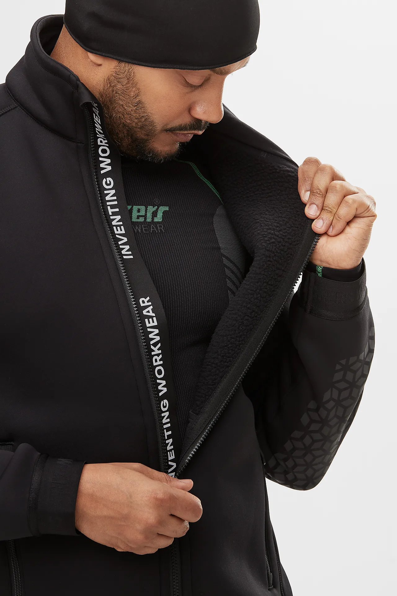 Jakke 8018 sort L null - L - 3 - Miniatyr