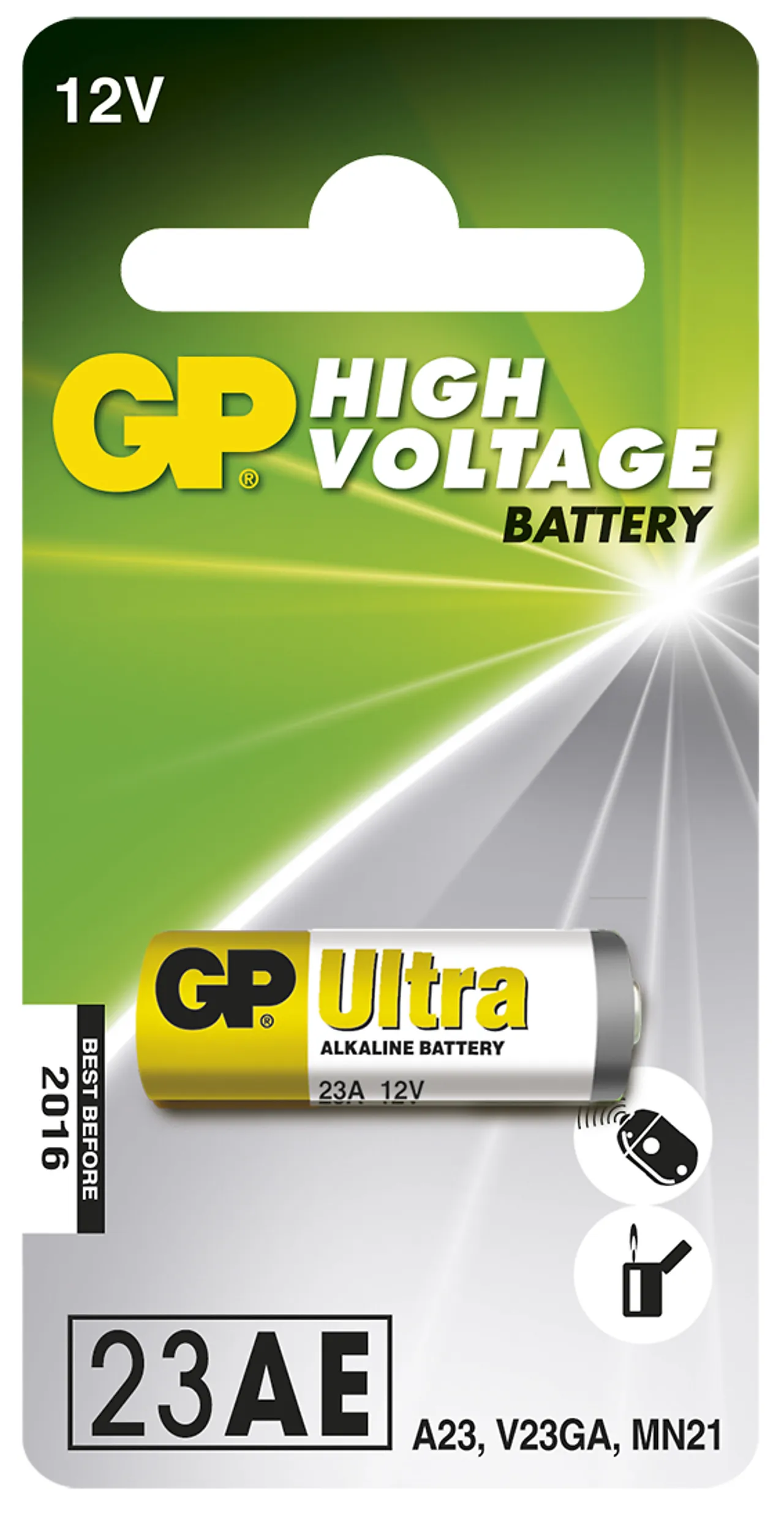 Batteri gp 23a ultra 1-p 12 volt Batteri gp 23a ultra 1-p 12 volt